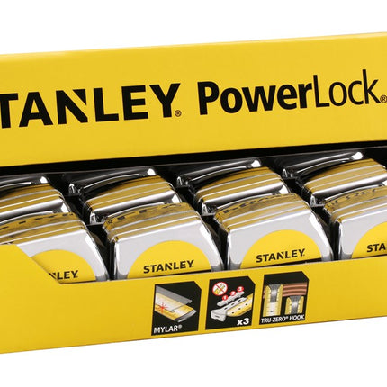 STANLEY ROLBANDMAAT POWERLOCK 8M - 25MM