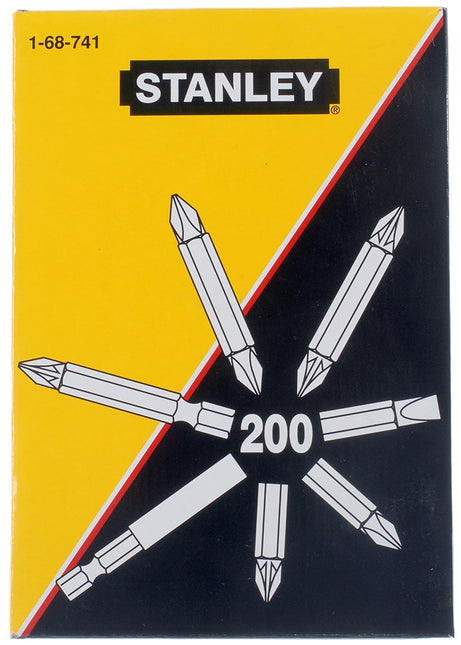 Stanley Assortiment BITS 200 Delig – 1-68-741