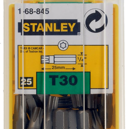 Stanley 1/4" BITS TORX T30 – 1-68-845