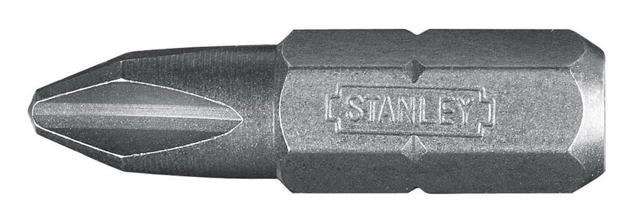 Stanley 1/4" BITS Phillips NR2 – 1-68-946