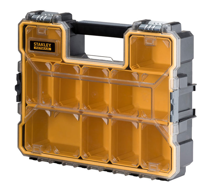 STANLEY ORGANIZER 446X357X116MM - DIEP  PROFESSIONEEL - MET 10 BAKJES