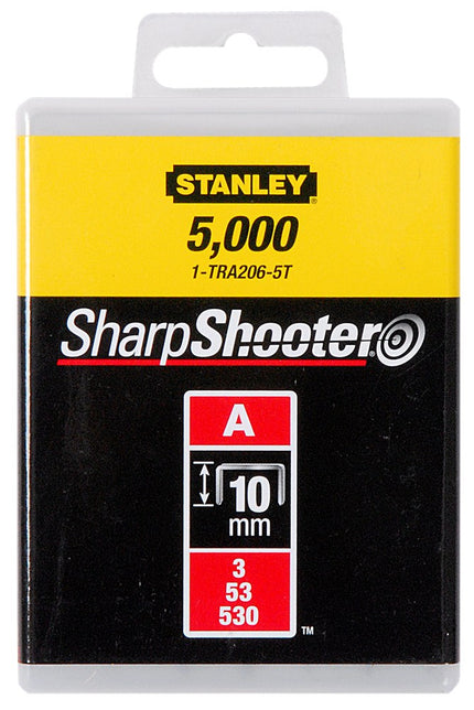 Stanley Nieten 10mm TYPE A - 5000 stuks – 1-TRA206-5T