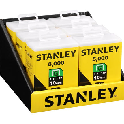 Stanley Nieten 10mm TYPE G - 5000 stuks – 1-TRA706-5T