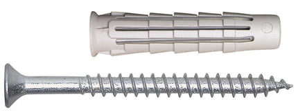 SPIT PRO6 UNIVERSELE PLUG 6X30 + SCHROEF- 1.000 STUKS IN ECO EMMER