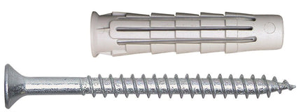 SPIT PRO6 UNIVERSELE PLUG 6X30 + SCHROEF- 1.000 STUKS IN ECO EMMER