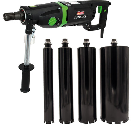 Eibenstock ETN 162/3 Diamantboormachine + 4 Natboorkronen Dunwandig – 10.093.31A2