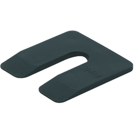 GB UITVULPLAATJE ZWART 3 KS 50X50