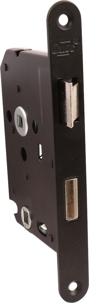 Badkamerslot omkeerbaar zwart Oxloc