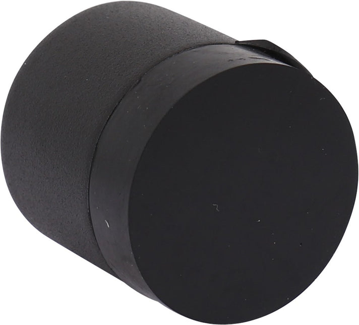 Deurstopper voor wandmontage rvs zwart Oxloc