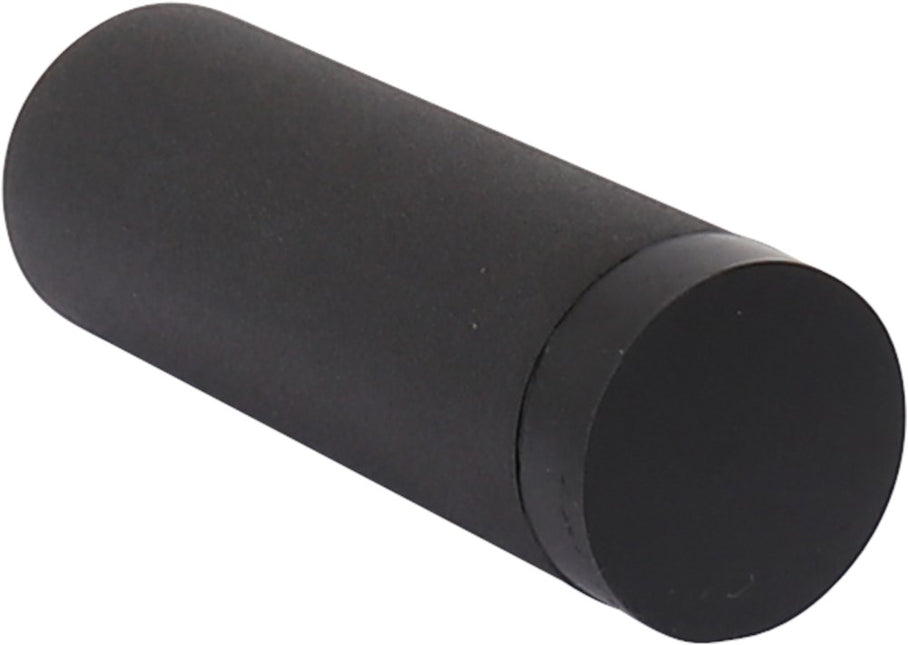 Deurstopper voor wandmontage rvs zwart Oxloc