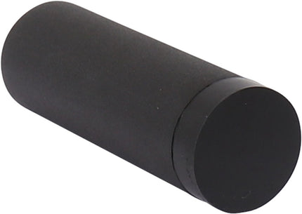 Deurstopper voor wandmontage rvs zwart Oxloc