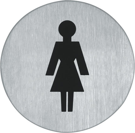 Symboolplaat dames Oxloc