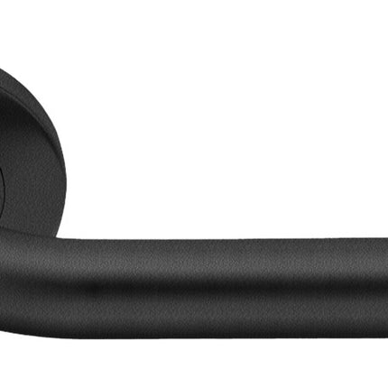 Deurkruk met rozet op stalen onderrozet  Oxloc