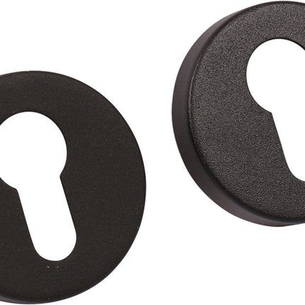 Rozet profielcilindergat op kunststof onderrozet  Oxloc