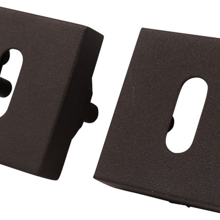 Rozet sleutelgat op kunststof onderrozet Oxloc