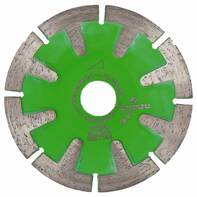 Eibenstock Diamantzaagblad 115mm Curve – 12.323.03
