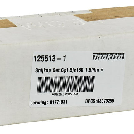 Makita Schaarkop Compleet 16 Gauge – 125513-1
