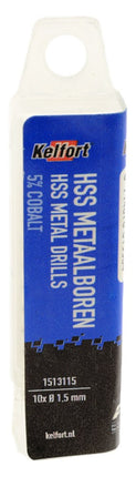 Metaalspiraalboor HSS Kelfort