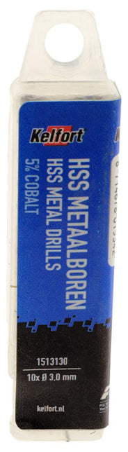 Metaalspiraalboor HSS Kelfort