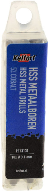 Metaalspiraalboor HSS Kelfort