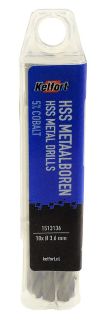 Metaalspiraalboor HSS Kelfort