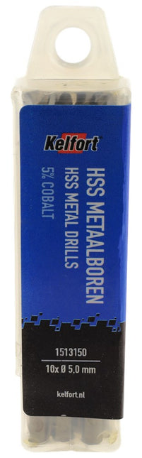Metaalspiraalboor HSS Kelfort