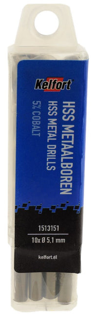 Metaalspiraalboor HSS Kelfort