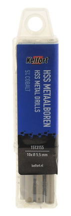 Metaalspiraalboor HSS Kelfort