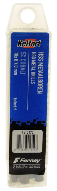 Metaalspiraalboor HSS Kelfort