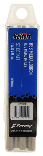 Metaalspiraalboor HSS Kelfort