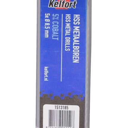 Metaalspiraalboor HSS Kelfort