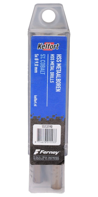 Metaalspiraalboor HSS Kelfort