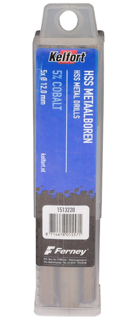 Metaalspiraalboor HSS Kelfort