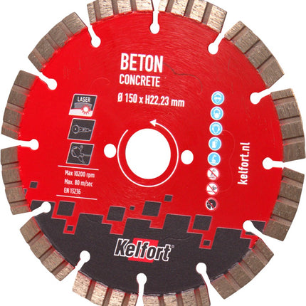 Diamantzaagblad beton Kelfort