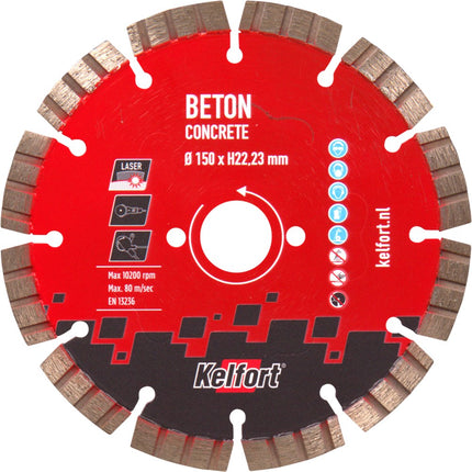 Diamantzaagblad beton Kelfort