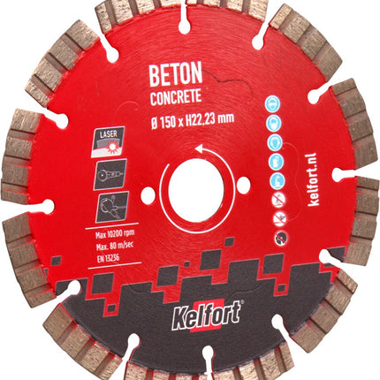 Diamantzaagblad beton Kelfort