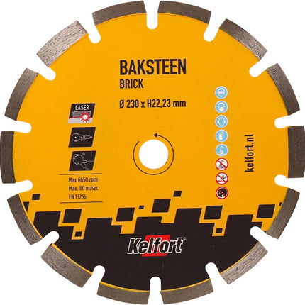 Diamantzaagblad baksteen Kelfort