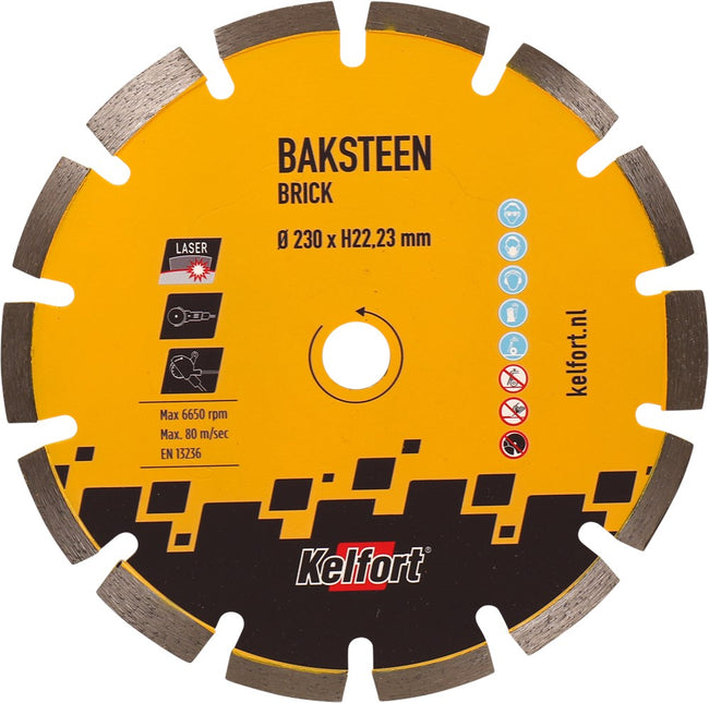 Diamantzaagblad baksteen Kelfort