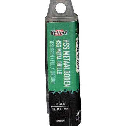 Metaalspiraalboor HSS Kelfort