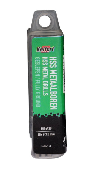 Metaalspiraalboor HSS Kelfort