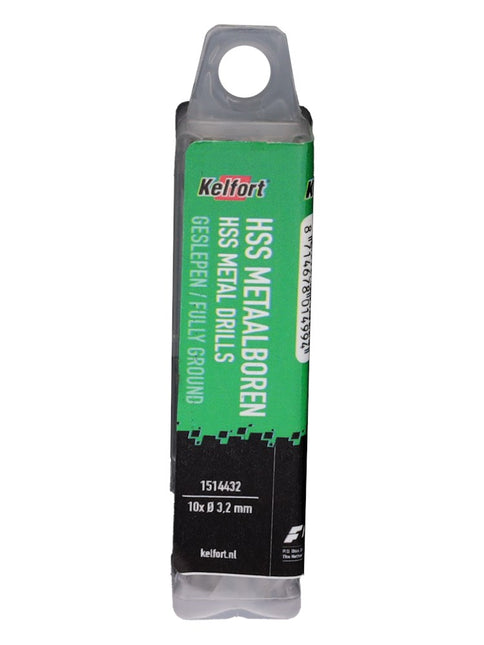 Metaalspiraalboor HSS Kelfort