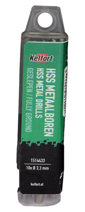 Metaalspiraalboor HSS Kelfort
