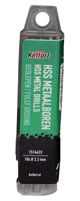 Metaalspiraalboor HSS Kelfort