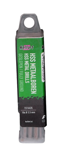 Metaalspiraalboor HSS Kelfort