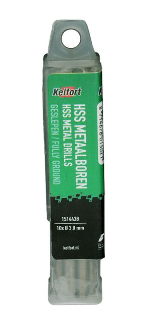 Metaalspiraalboor HSS Kelfort