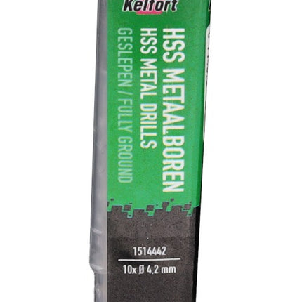 Metaalspiraalboor HSS Kelfort