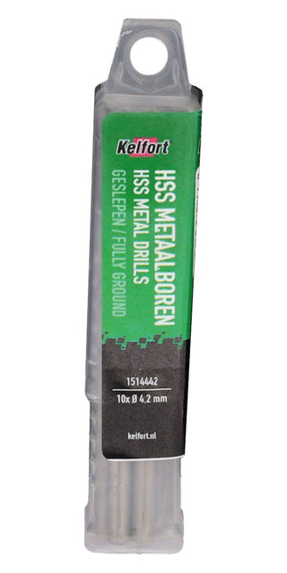 Metaalspiraalboor HSS Kelfort