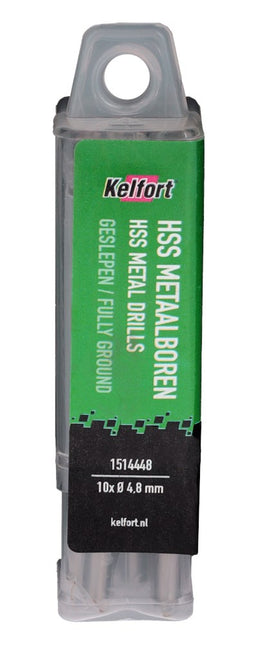 Metaalspiraalboor HSS Kelfort