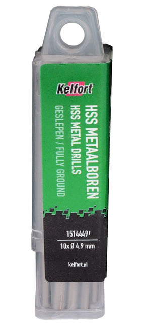 Metaalspiraalboor HSS Kelfort