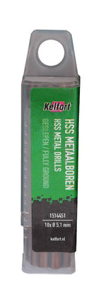Metaalspiraalboor HSS Kelfort